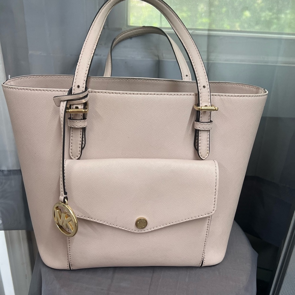 Michael Kors Light Pink Tote Bag